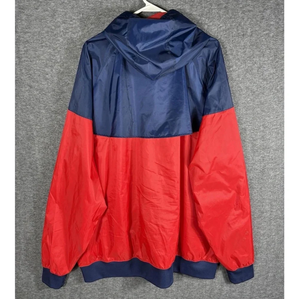 Nike Men's Red and Blue Windbreaker Jacket Mens 2X - Picture 6 of 7